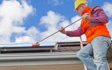 North Houghton soft wash roof cleaning